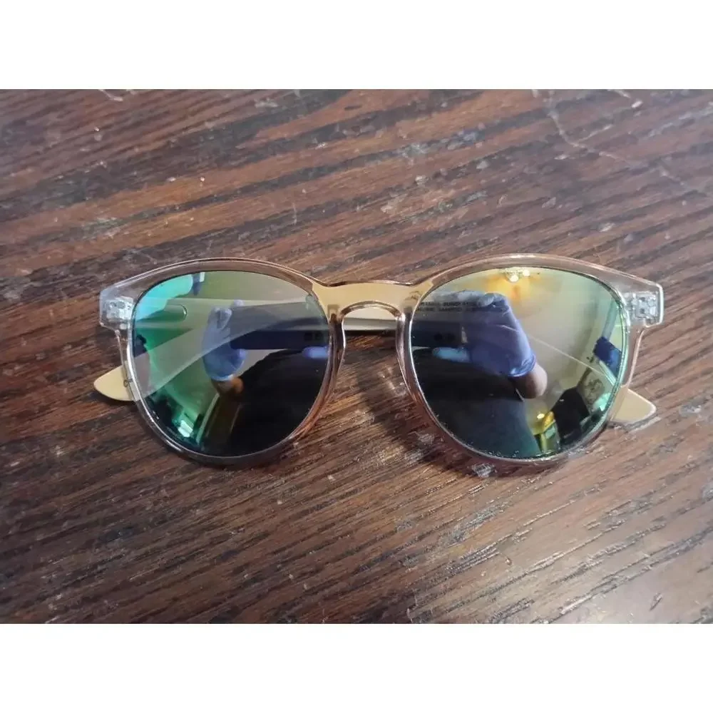 Real Bamboo Wood Temple Sunglasses Designer Fashion Square Frame